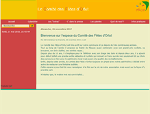 Tablet Screenshot of comitedesfetesorlut.chervesrichemont.info