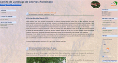 Desktop Screenshot of jumelage.chervesrichemont.info